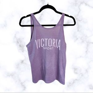 Victoria’s Secret Sport Purple Muscle Tank Top